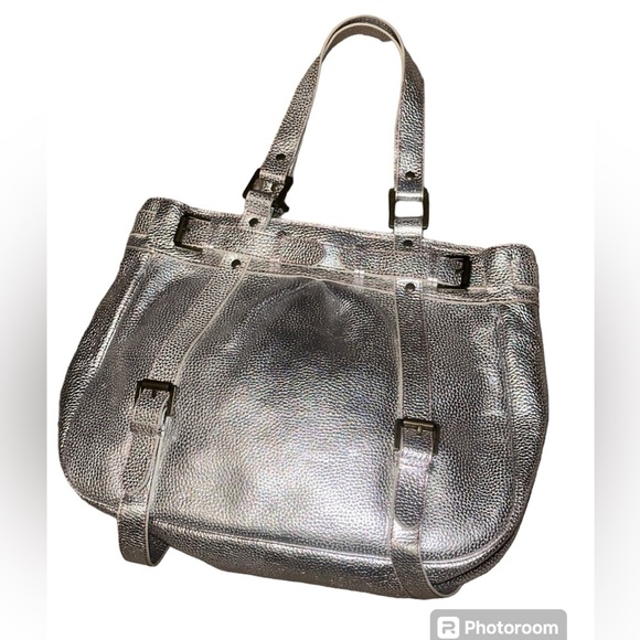 Mulberry Metallic Silver Jacquetta Bag - Picture 1 of 15